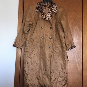 Silk Trench Coat